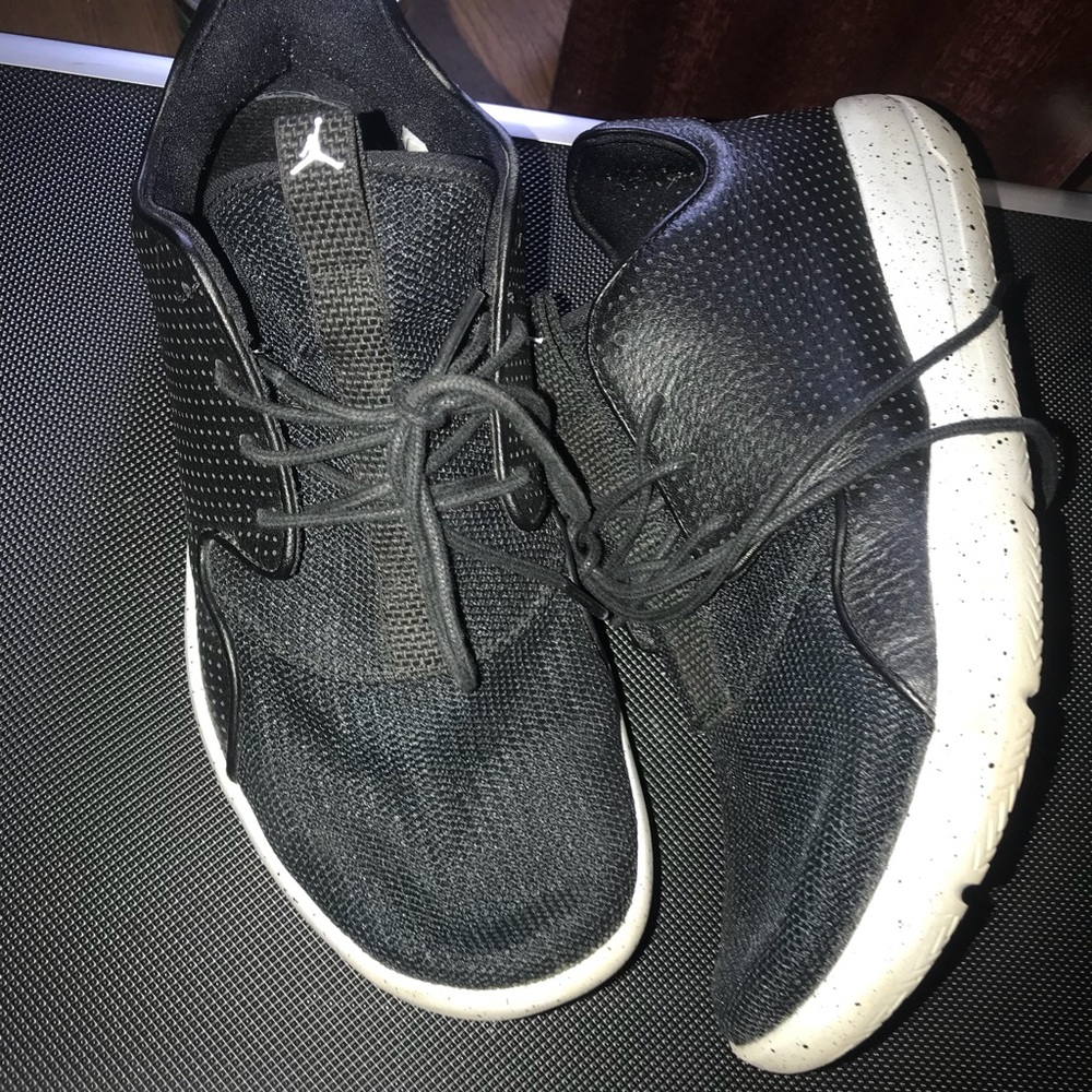 black and white Jordan’s